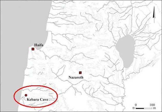61 Kebara cave - map.jpg